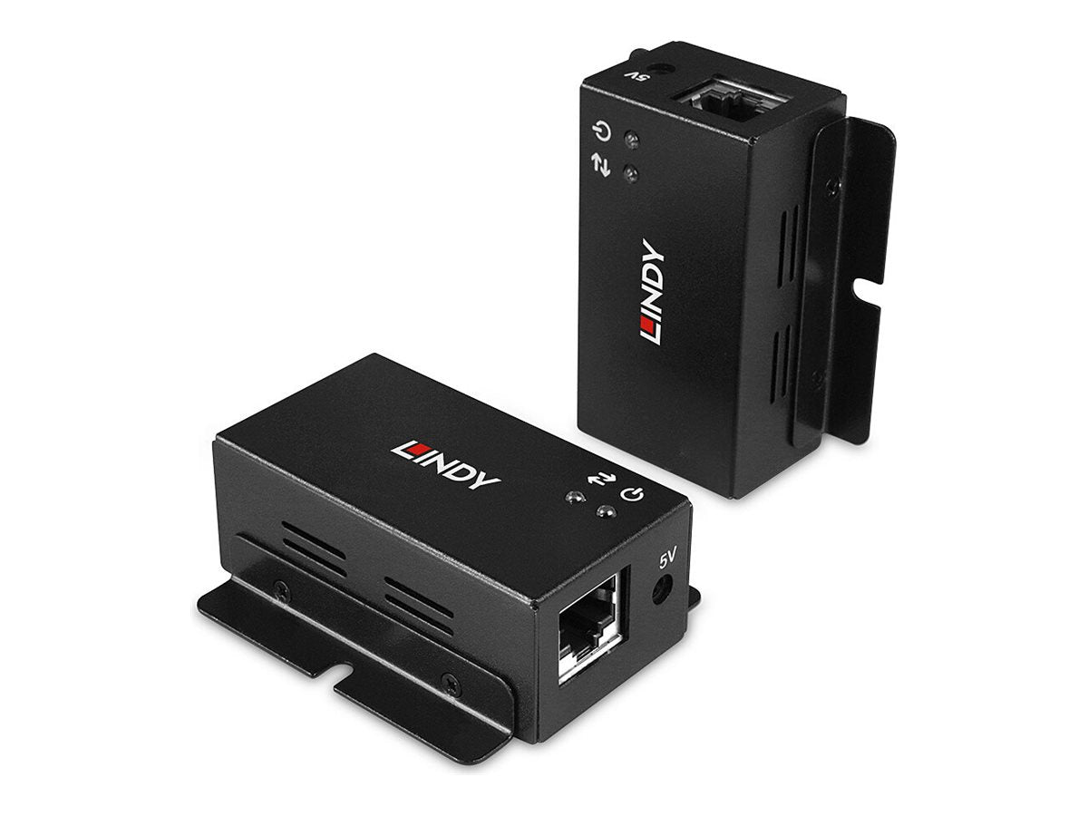 LINDY 50m 2 Port USB 2.0 Cat. 6 Extender Verpackung