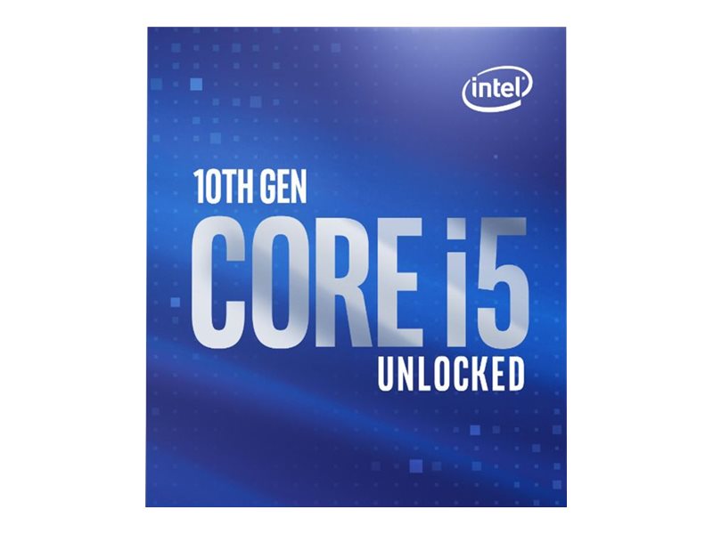 INTEL Core I5-10600K 4.1GHz Boxed CPU Vorderansicht