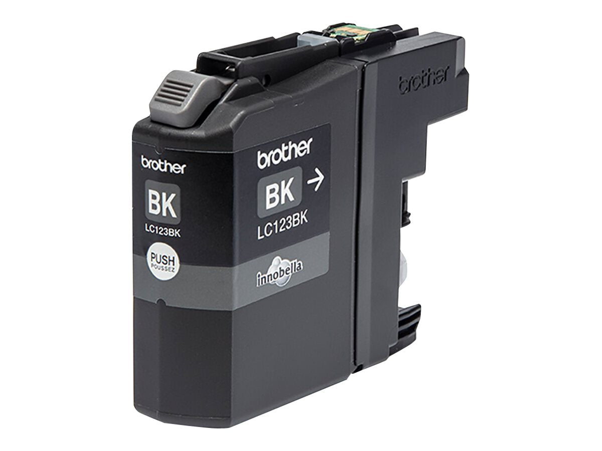 BROTHER LC-123 Tinte schwarz Vorderansicht