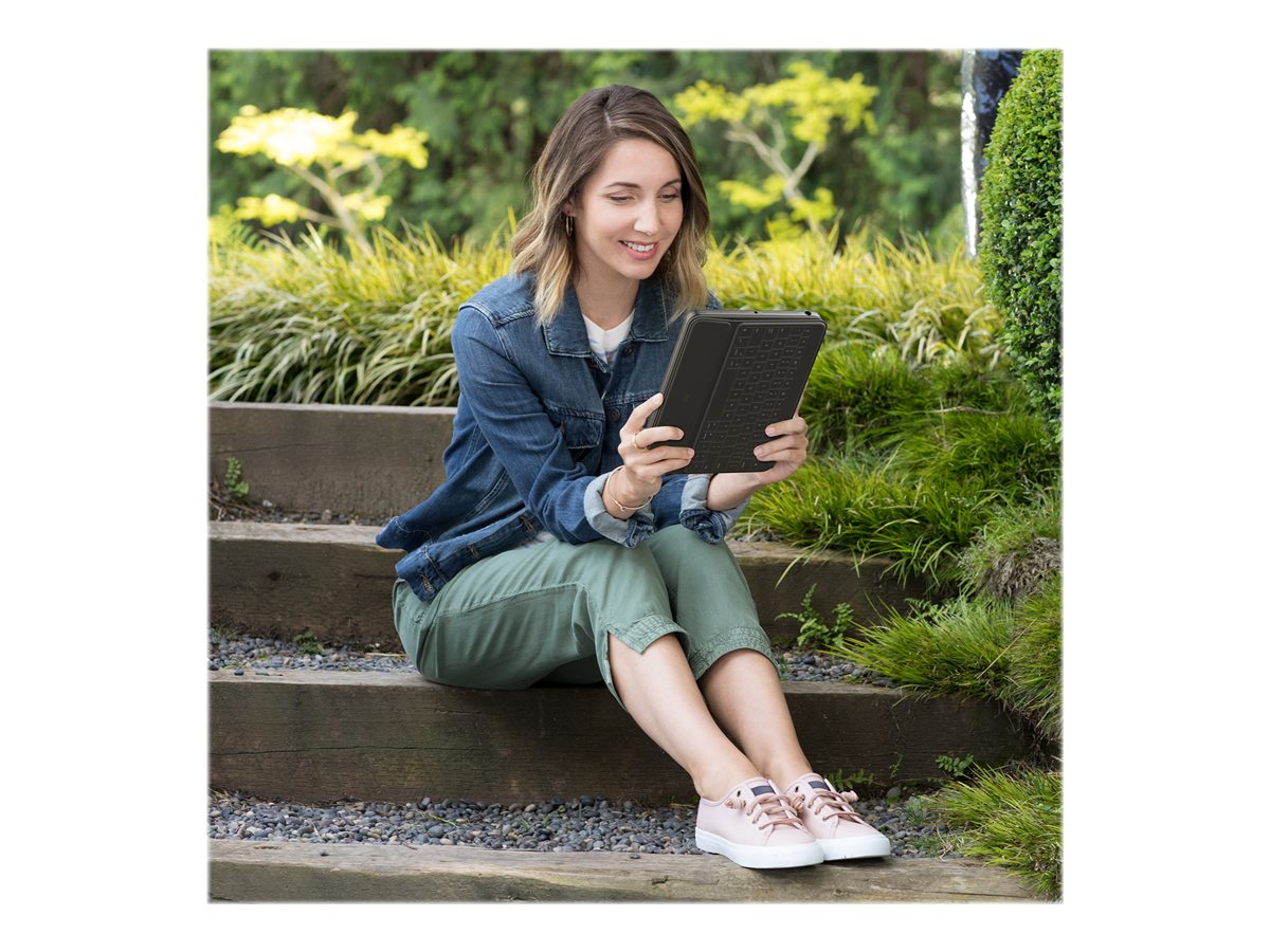 LOGITECH Rugged Folio GRAPHITE DEU Vorderansicht