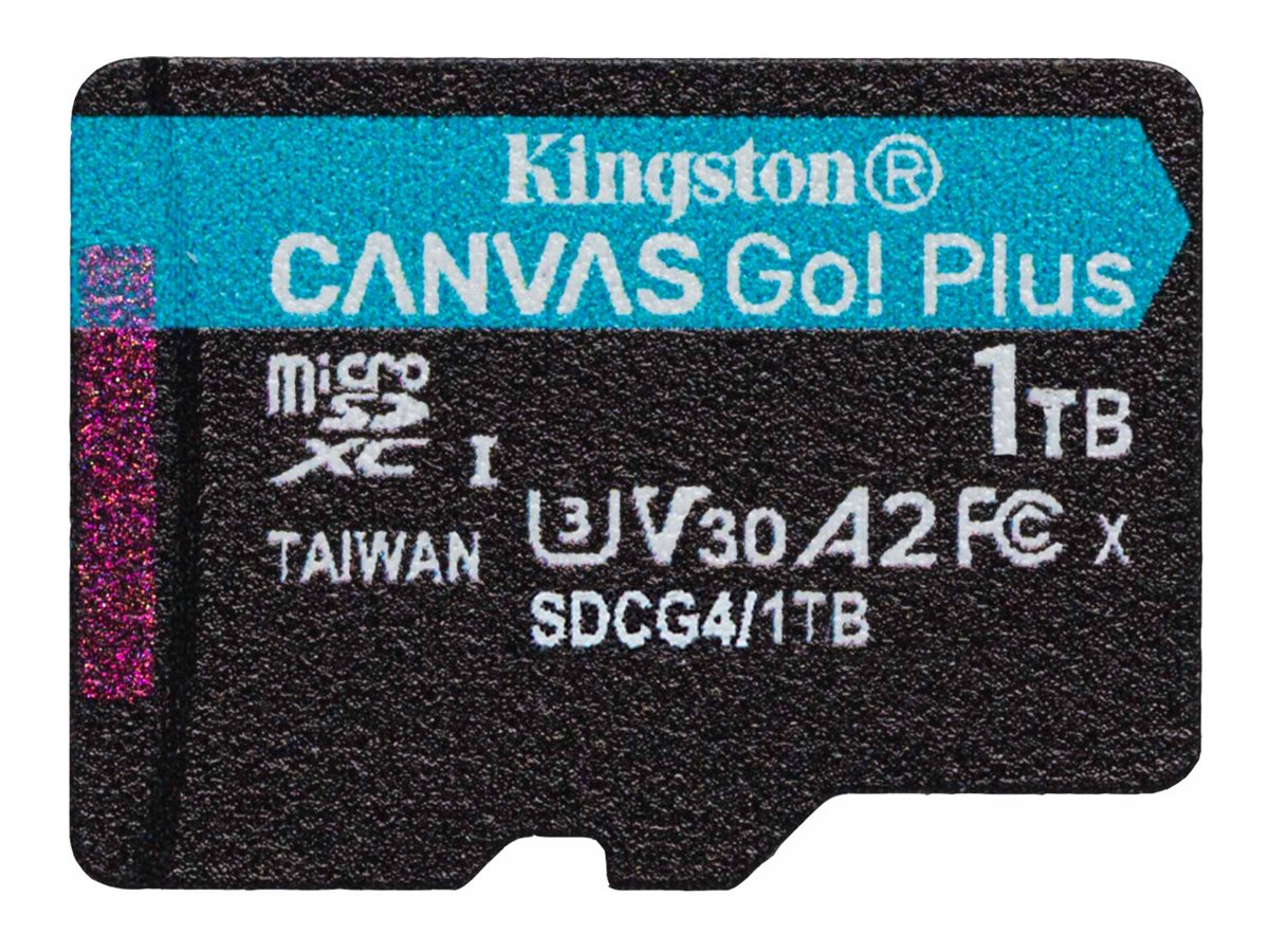 KINGSTON 1TB microSDXC Canvas Go Plus Gen4 Vorderansicht