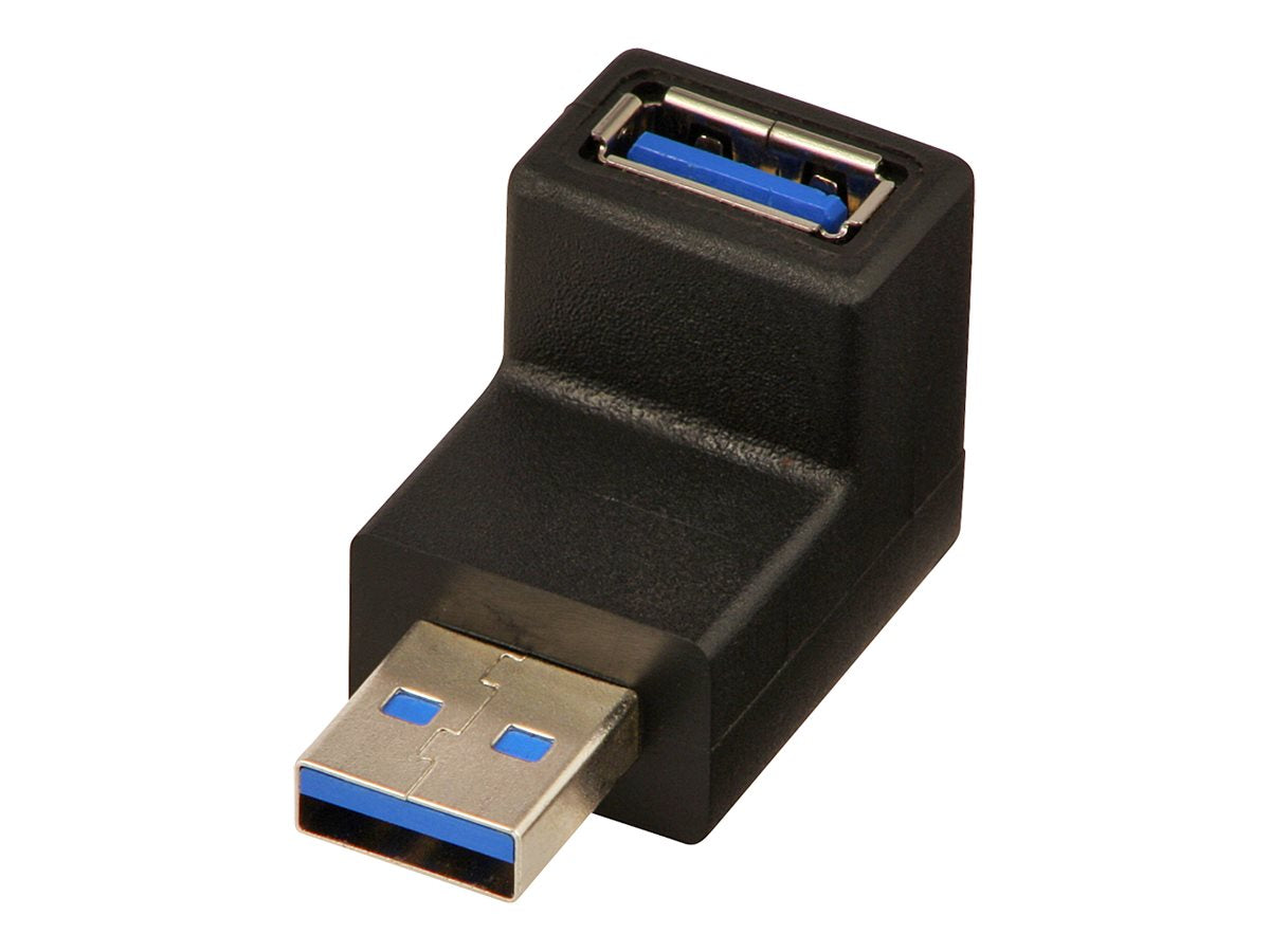 LINDY USB 3.0 Adapter Typ A 90 Grad down - Vorderansicht