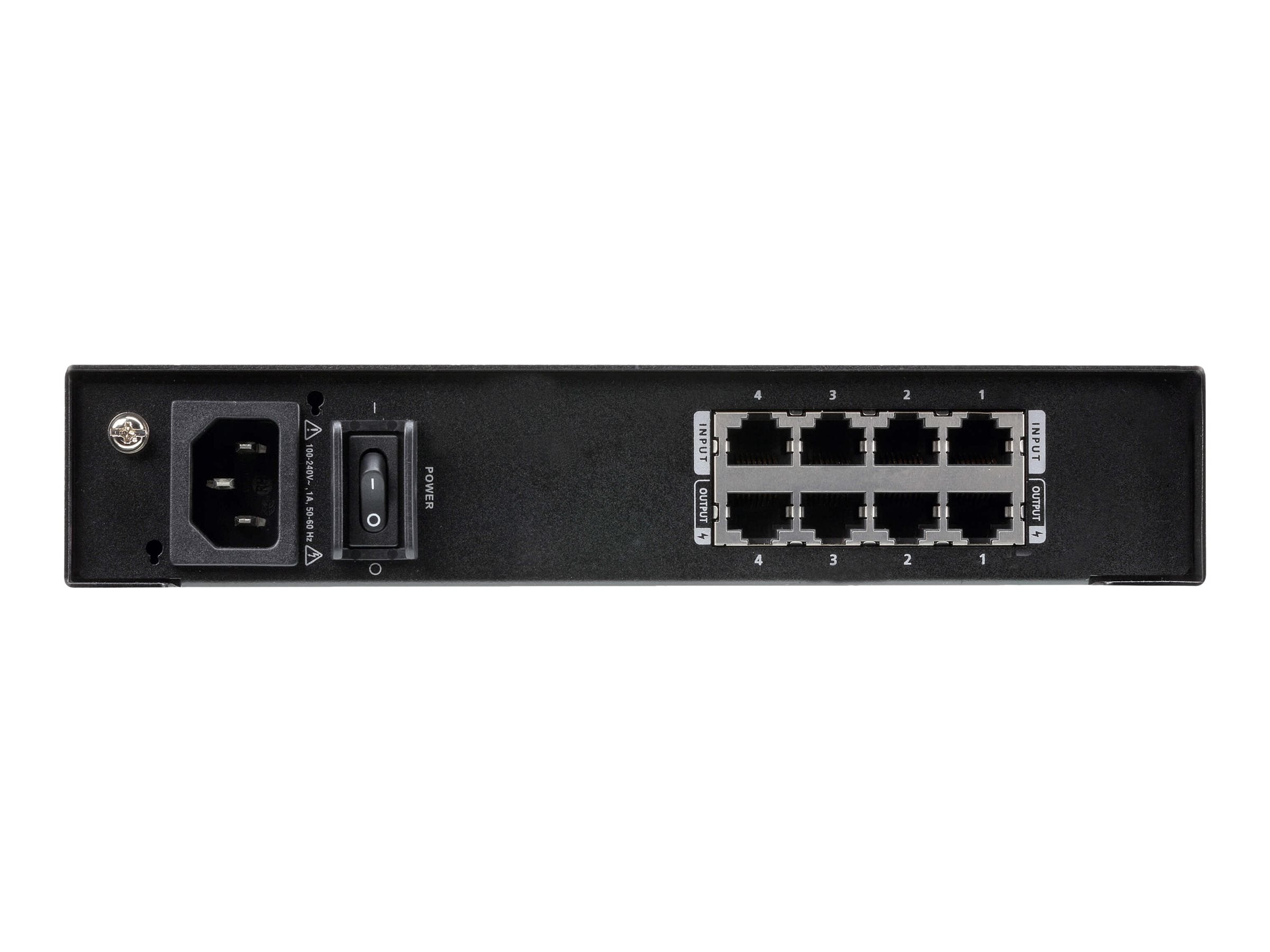 ATEN VE44PB 4-Output POH/POE Power Injektor Verpackung