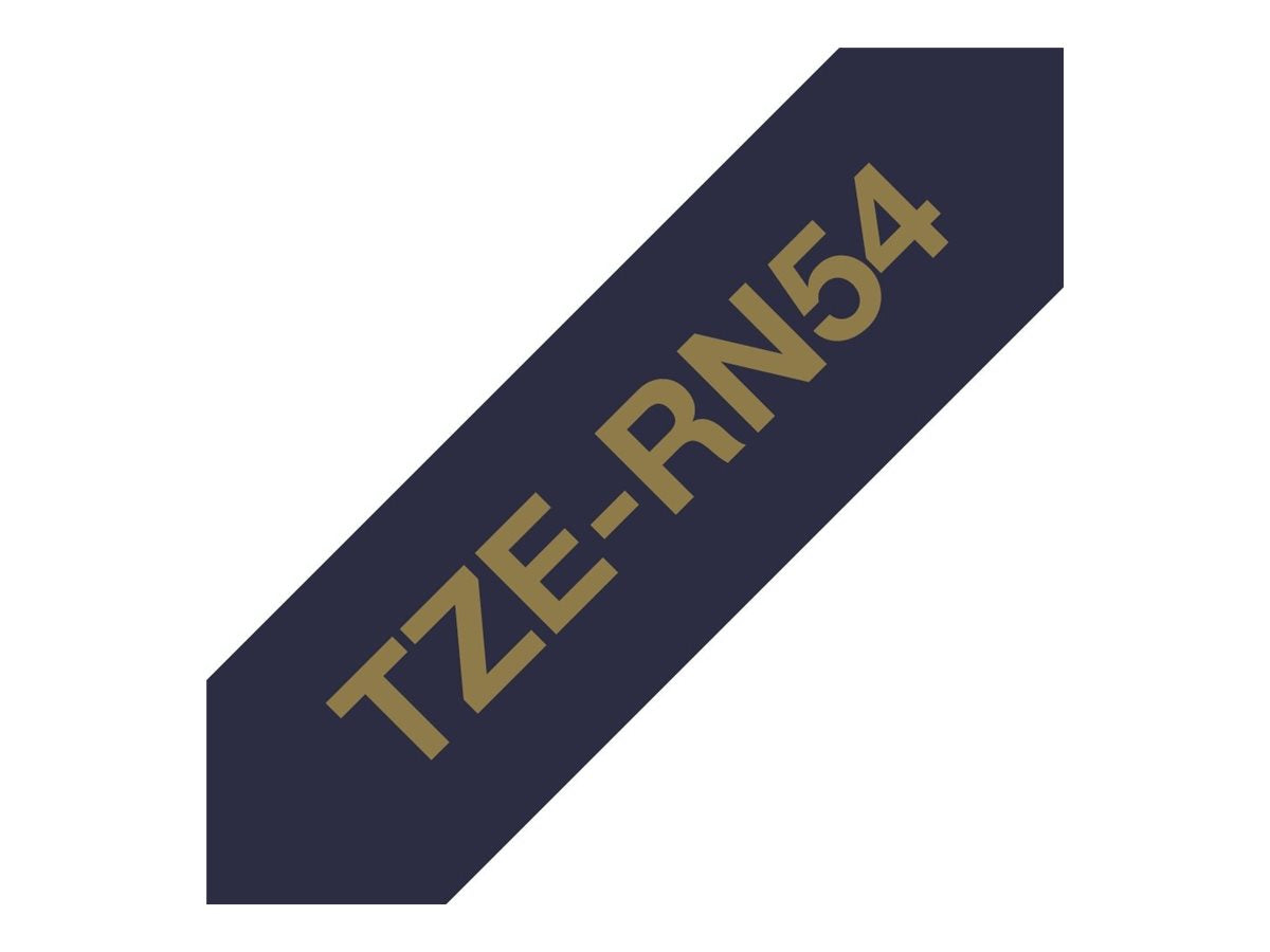 BROTHER P-Touch 24mm dark blue/gold ribbon tape - Verpackung