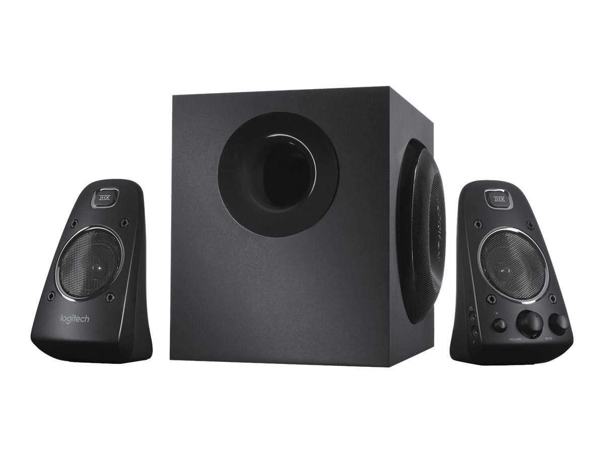 LOGITECH Z-623 Lautsprechersystem Rückansicht