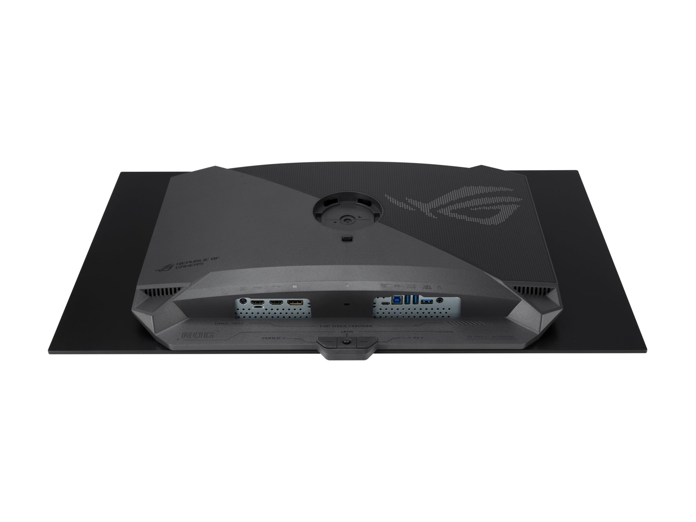 ASUS ROG Strix OLED XG32UCWMG Monitor seitliche Ansicht