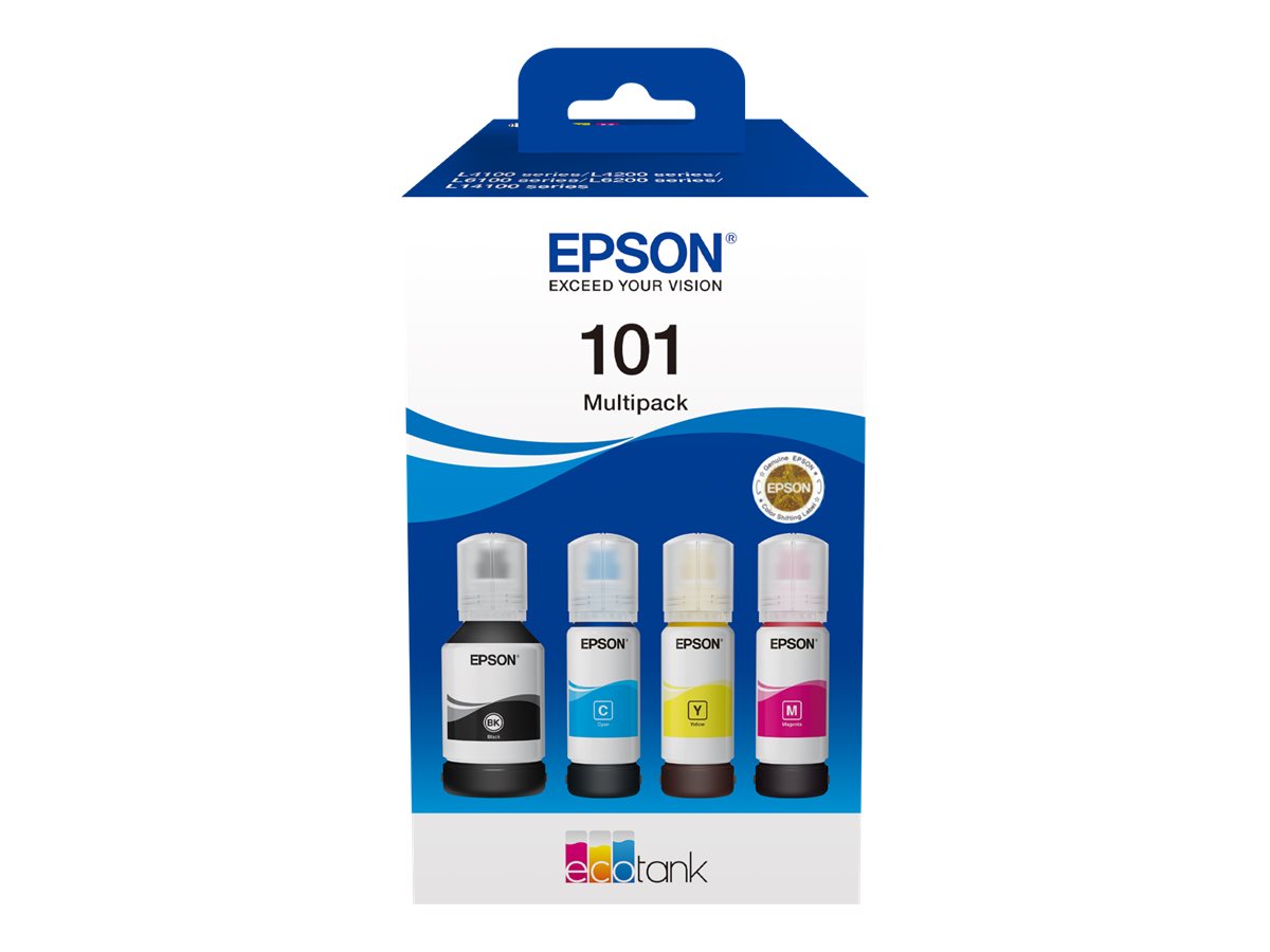 EPSON 1LB 101 EcoTank 4-colour Multipack Vorderansicht