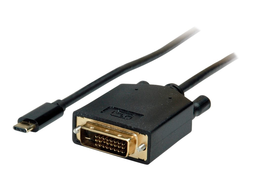 VALUE USB Typ C - DVI Adapterkabel 1m Verpackung
