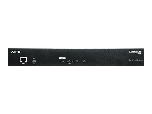 ATEN KN1000A Einzelport KVM over IP Switch - Vorderansicht