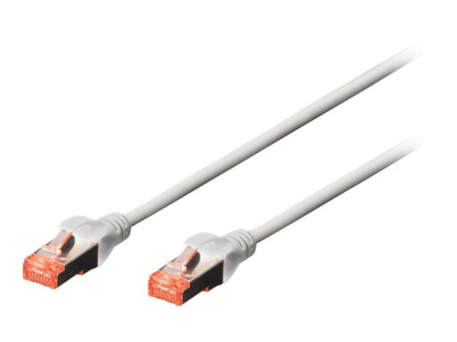 DIGITUS CAT 6 S-FTP Patchkabel Cu LSZH AWG 27/7 2m 10 Stück - Vorderansicht