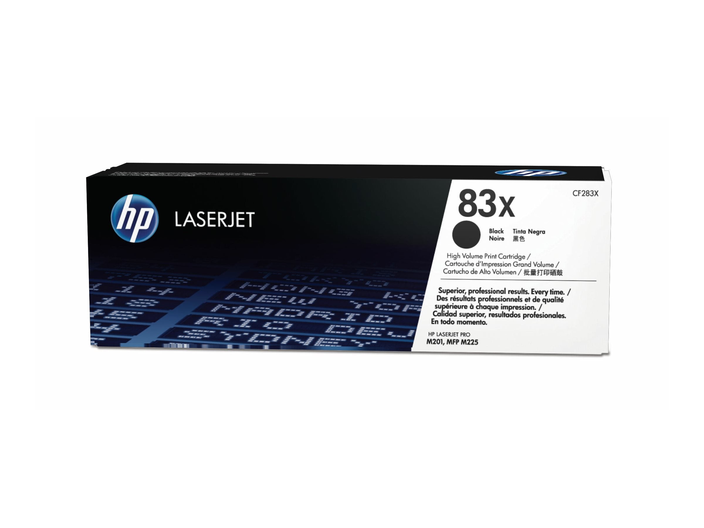 HP 83X Tonerpatrone Verpackung