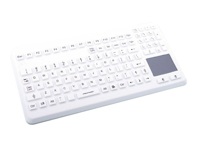 GETT InduProof Advanced Silikon Tastatur Vorderansicht