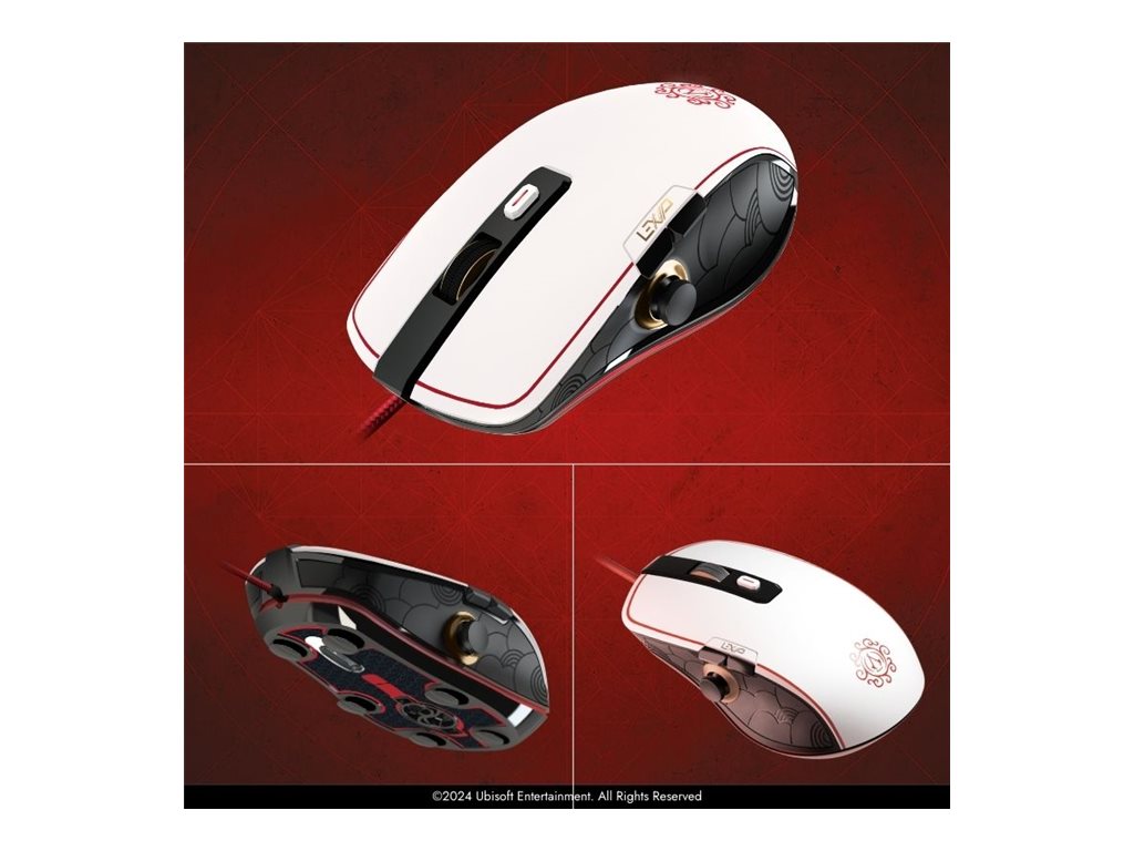 LEXIP X UBISOFT Assassins Creed Shadows INITIATE Box PC Game Mouse Mat Vorderansicht
