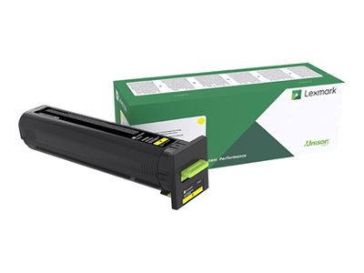 LEXMARK PB Toner yellow 22K Verpackung