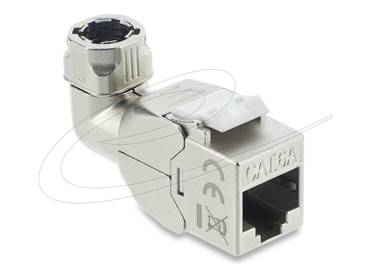DELOCK Keystone Modul RJ45 Buchse Vorderansicht