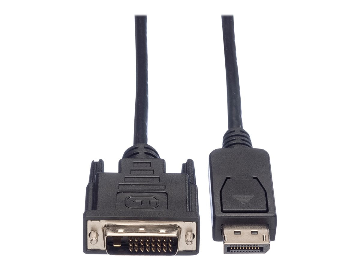 ROLINE DisplayPort Kabel DP ST - DVI ST schwarz 1,5m Verpackung