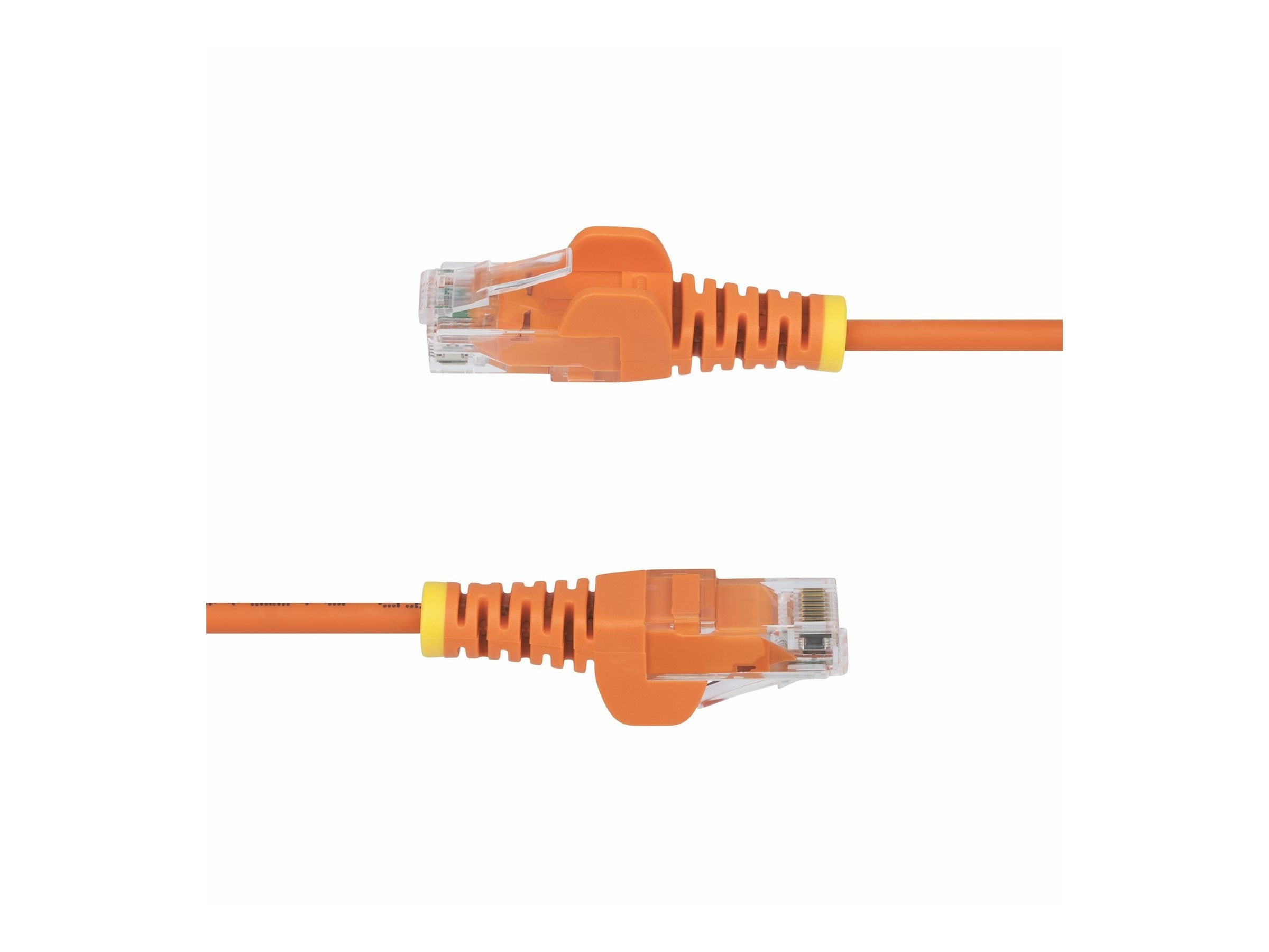 STARTECH.COM 7m Orange Schlankes CAT6-Ethernet-Kabel Snagless RJ45 LSZH 28AWG Reines Kupfer Patchkabel/Netzwerkkabel