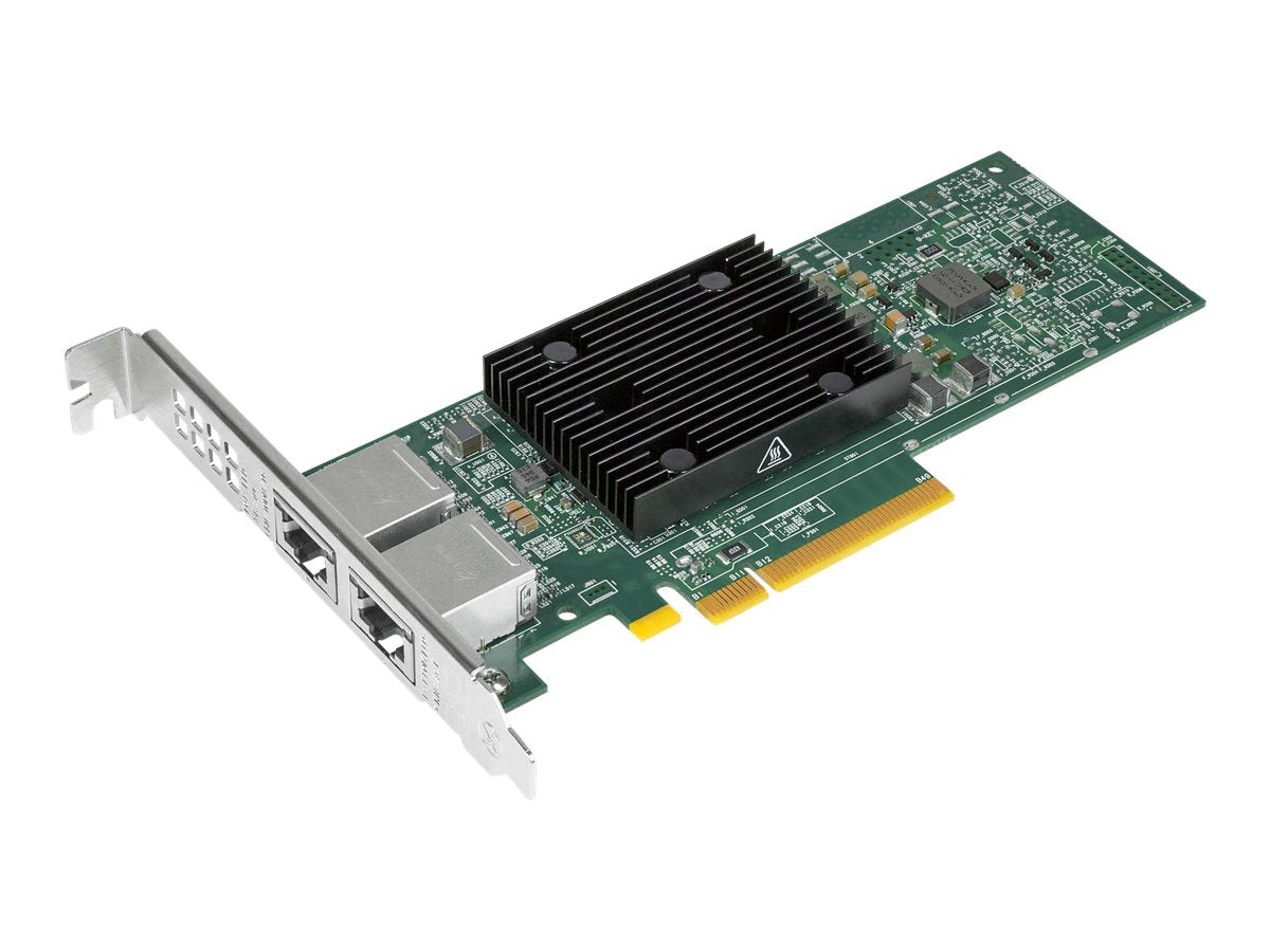 BROADCOM P210TP 2x 10GBT RJ45 PCIe 3.0 x8 (B) Vorderansicht