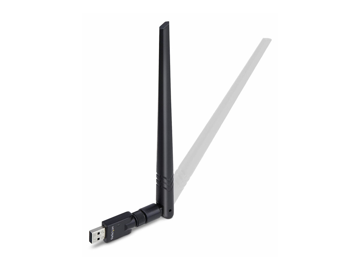 STARTECH.COM USB Bluetooth 5.3 Adapter Klasse 1 USB Bluetooth Dongle-Stick für PC/Laptop für Tastatur/Maus Windows/Linux