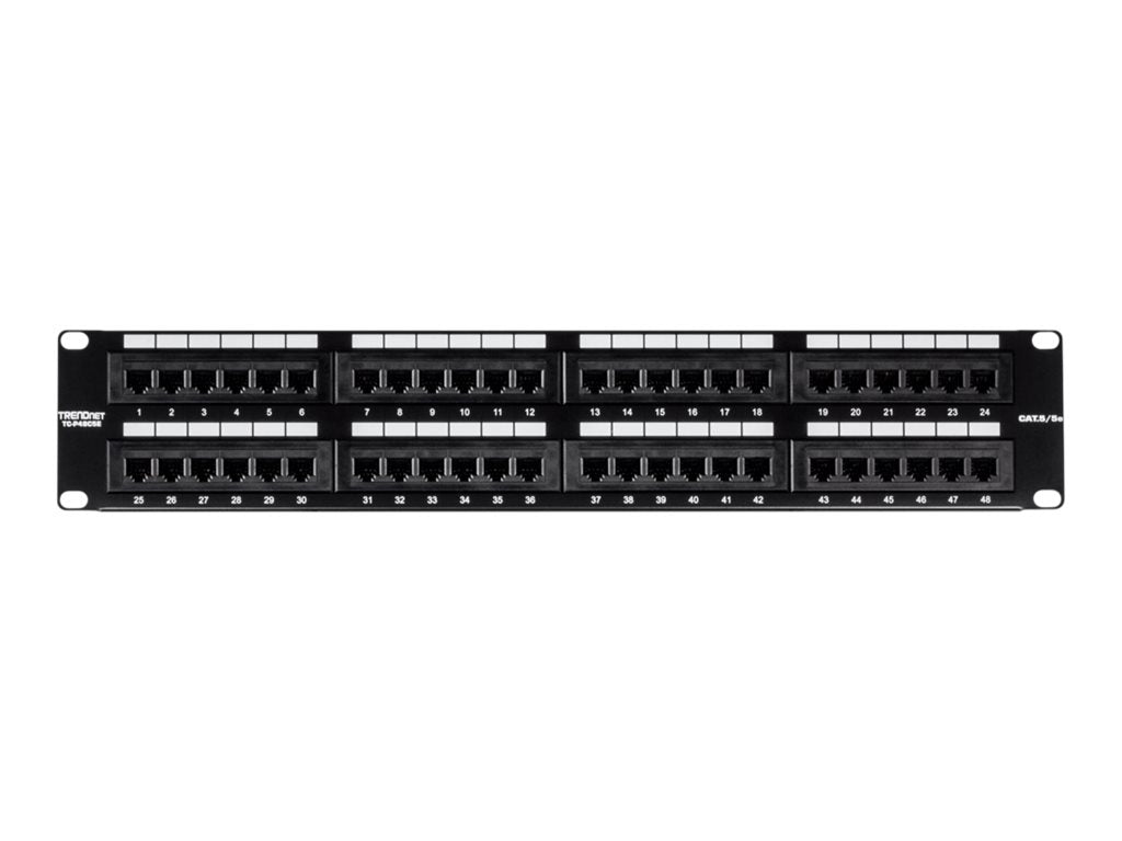 TRENDNET TC-P48C5E Patch Panel Anschlussansicht