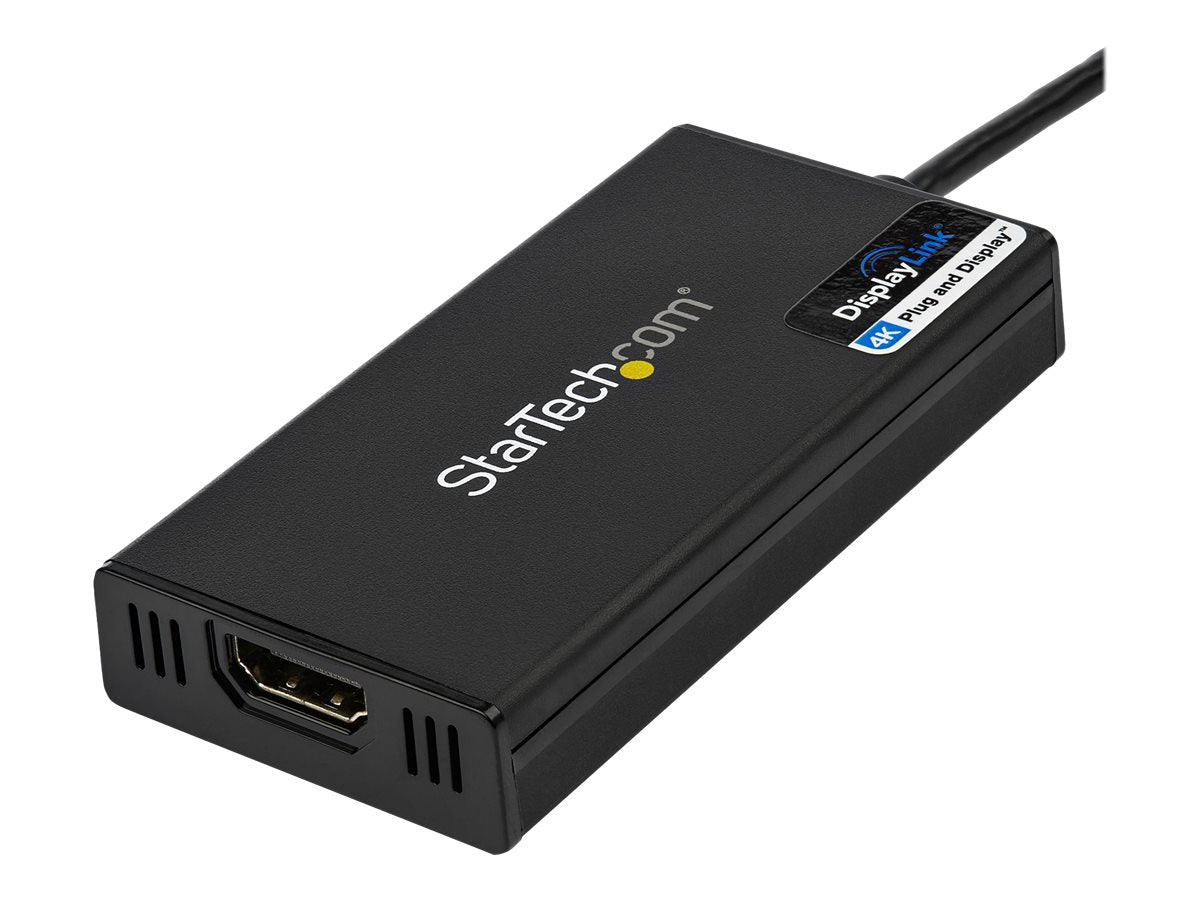 STARTECH.COM USB 3.0 auf 4k HDMI Adapter - Anschlussansicht