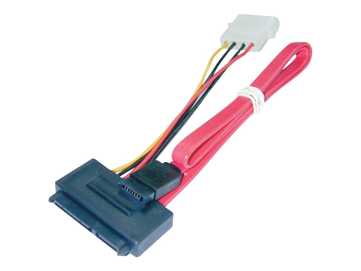 LINDY Internal SATA+Power Cable 0,5m Vorderansicht