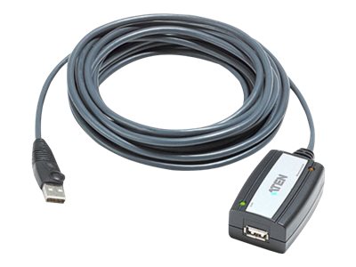 ATEN UE250 USB 2.0 Extender Cable schwarz 5m - Vorderansicht