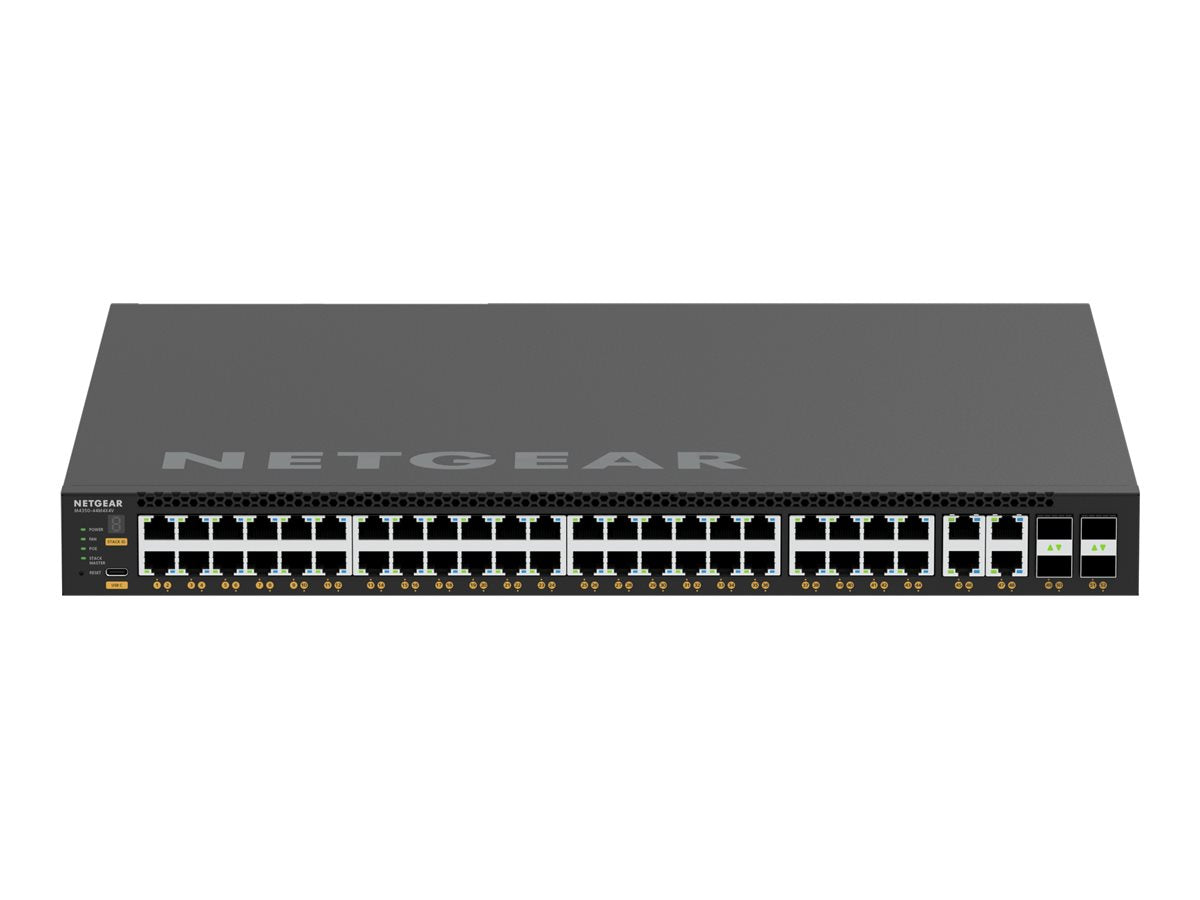 NETGEAR 52PT M4350-44M4X4V Managed Switch Vorderansicht