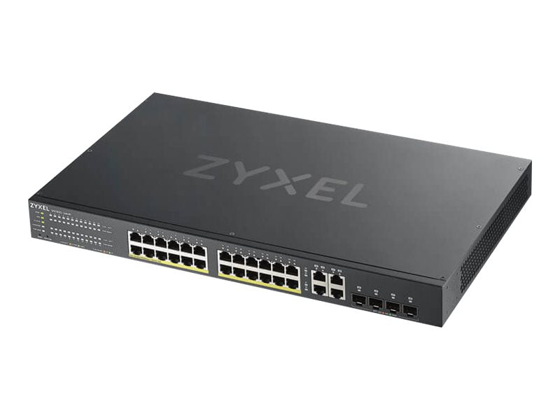 ZYXEL GS1920-24HPv2 28 Port Smart Managed PoE Switch Detailansicht