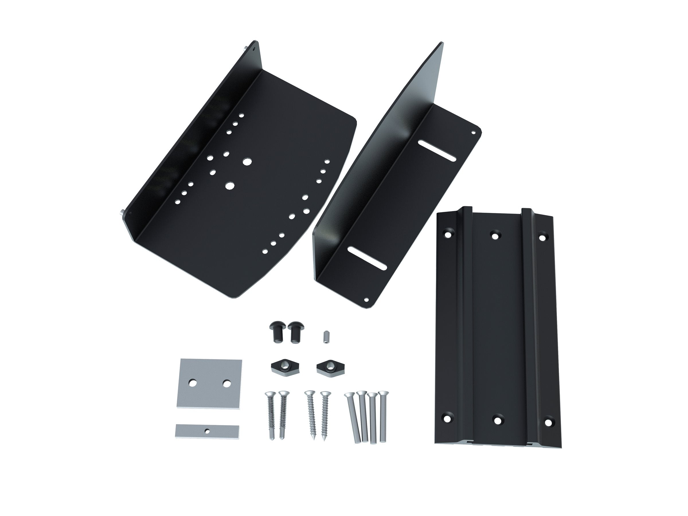 Vorderansicht des ERGOTRON SMALL PC MOUNT FOR LX PRO WALL SYSTEM black