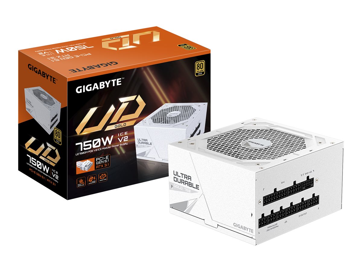 GIGABYTE GP-UD750GM PG5 ICE 750W PSU Anschlussmöglichkeiten
