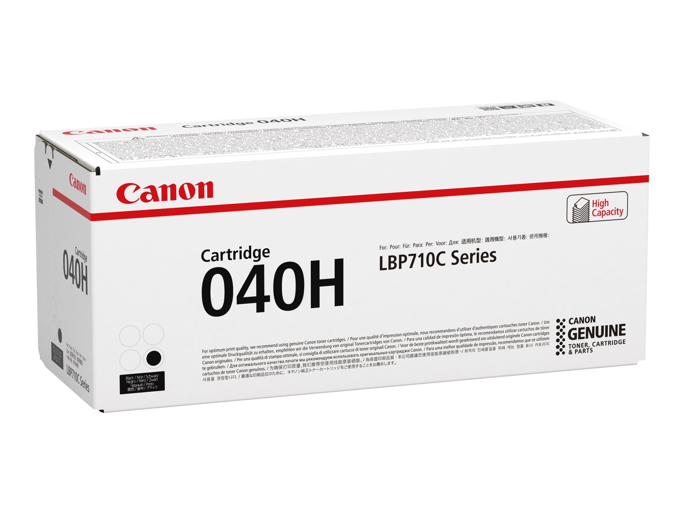 CANON 040HBK Toner Vorderansicht