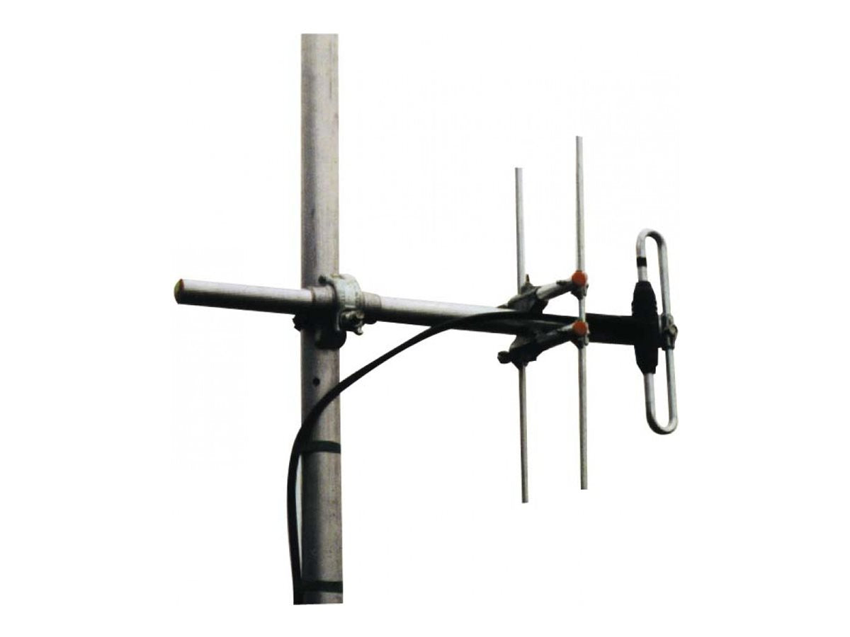 PROCOM 2-Element VHF/UHF Yagi-Antenne 380-420 MHz Vorderansicht