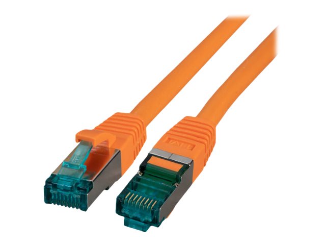 EFB RJ45 Patchkabel S/FTP Cat6A LSZH Orange 50m - Vorderansicht