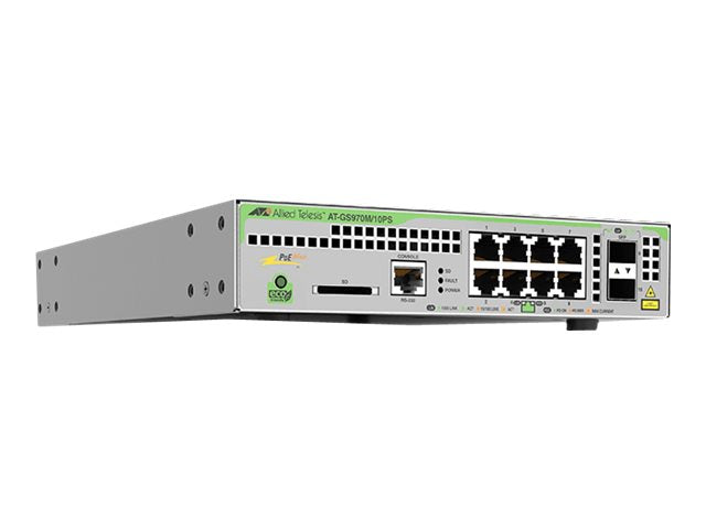 ALLIED TELESIS AT-GS970M/10PS-50 Switch Vorderansicht
