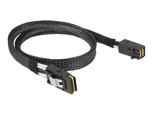 DELOCK Kabel Mini SAS HD SFF 8643 x4 Stecker Vorderansicht