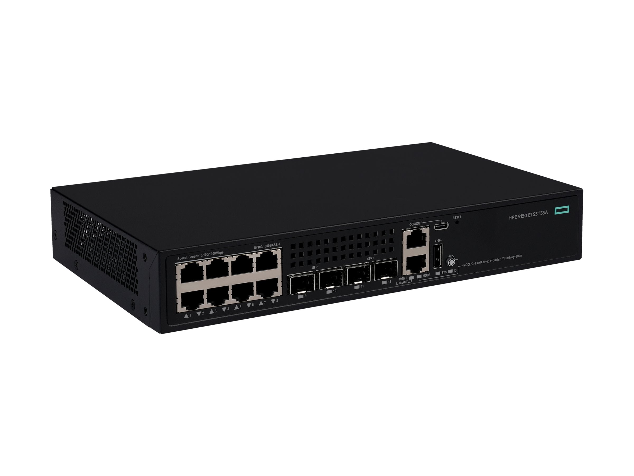 HPE Networking Comware Switch 8p 10M/100M/1G 2p SFP 1G 2p SFP+ 1G/10G 5150EI EU en