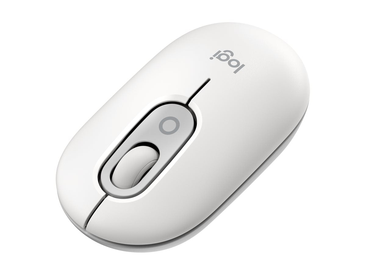 LOGITECH POP Mouse with emoji - OFF-WHITE Verpackung