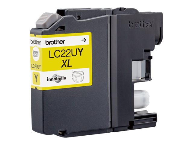 BROTHER LC-22UY Tintenpatrone gelb Detailansicht