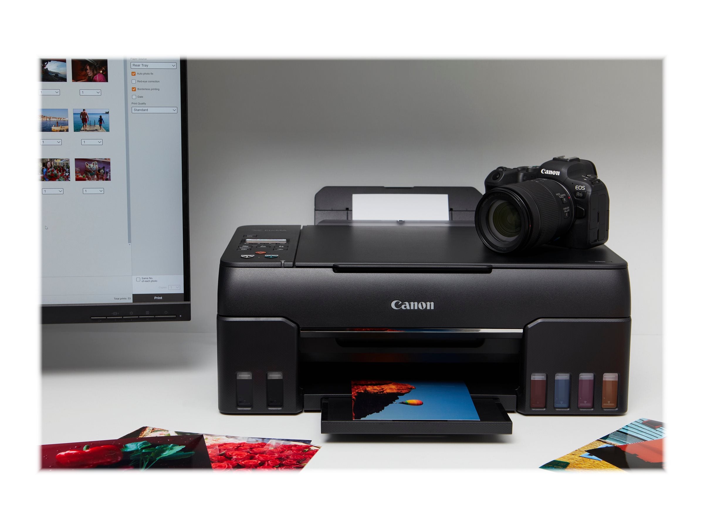 CANON PIXMA G650 Multifunktionsdrucker Anschlussmöglichkeiten