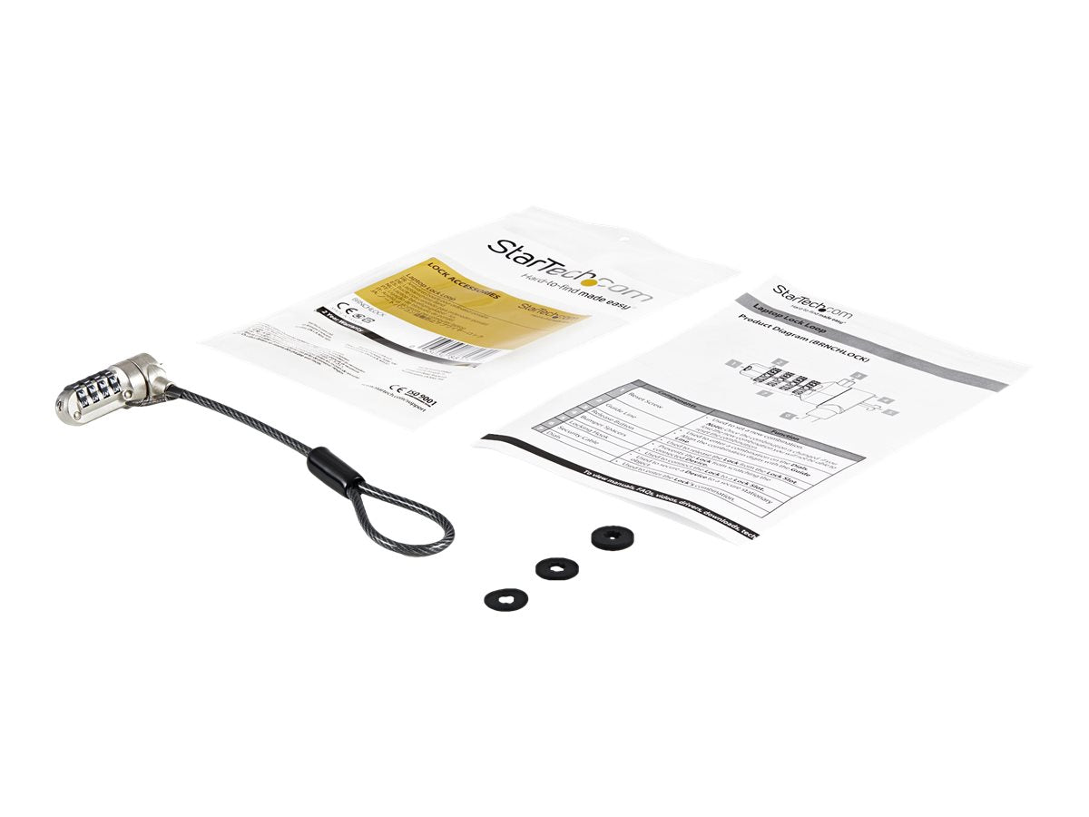 STARTECH.COM Laptop Cable Lock Expansion Loop - Vorderansicht