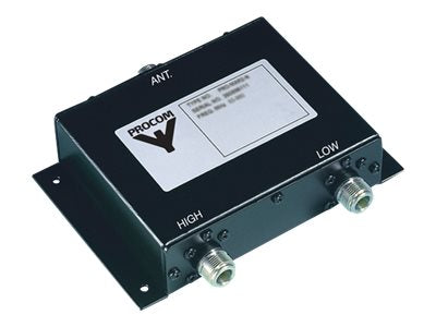 Vorderansicht des PROCOM PRO-DIPX-88/136-N Antennensignal-Diplexer