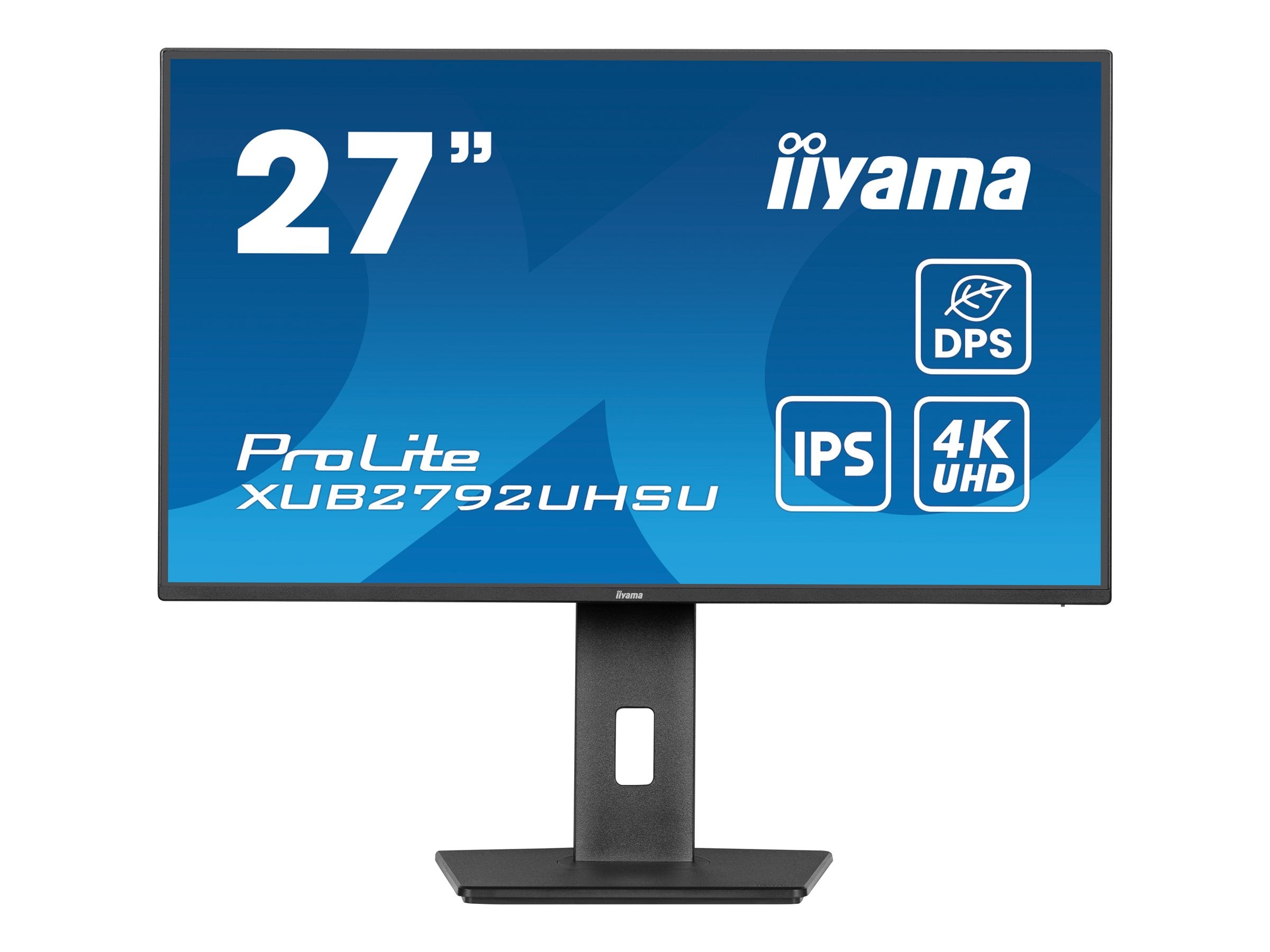 IIYAMA XUB2792UHSU-B6 Monitor Vorderansicht