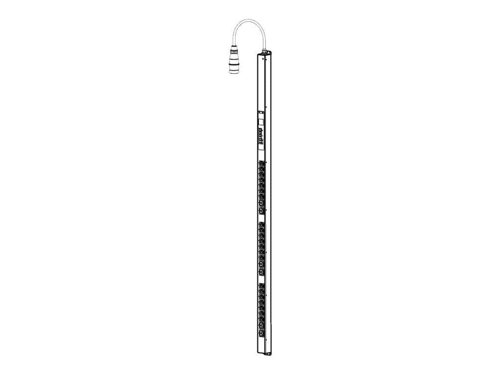 APC EASY PDU Switched Zero U Seitenansicht