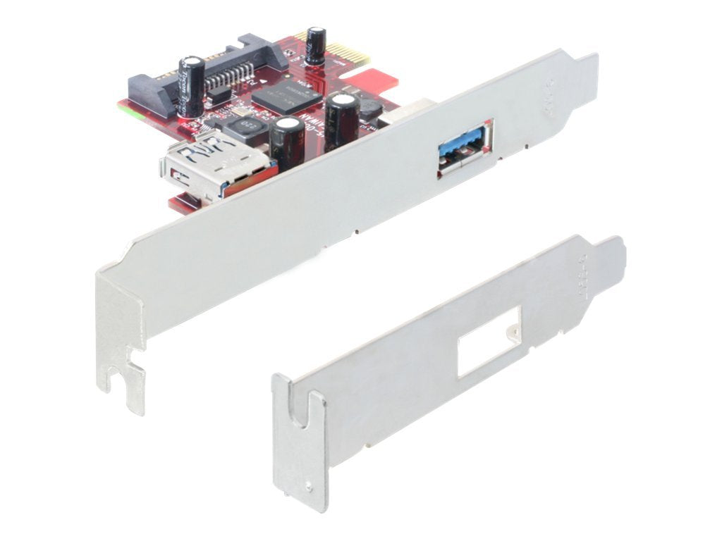 DELOCK PCIe USB 3.0 Karte Vorderansicht