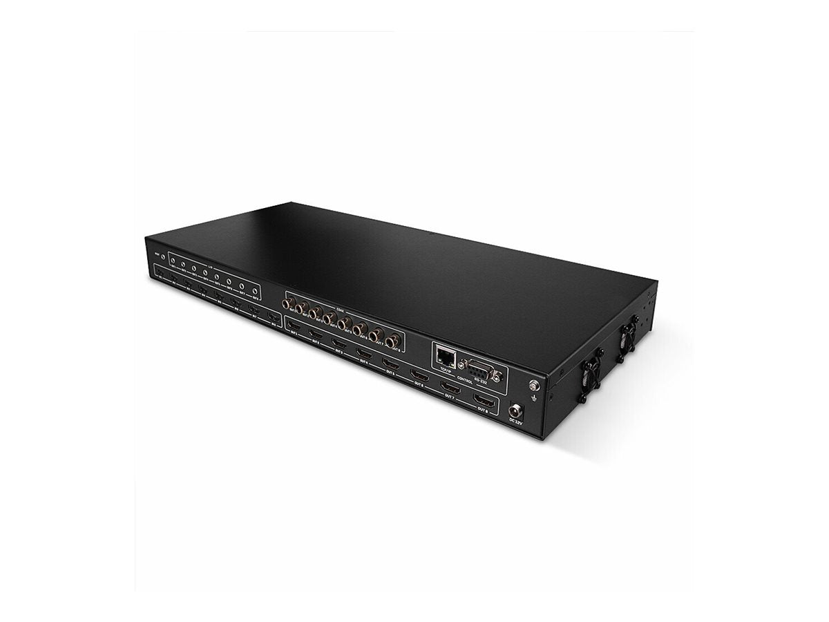 LINDY 8x8 HDMI 4K60 Matrix Vorderansicht