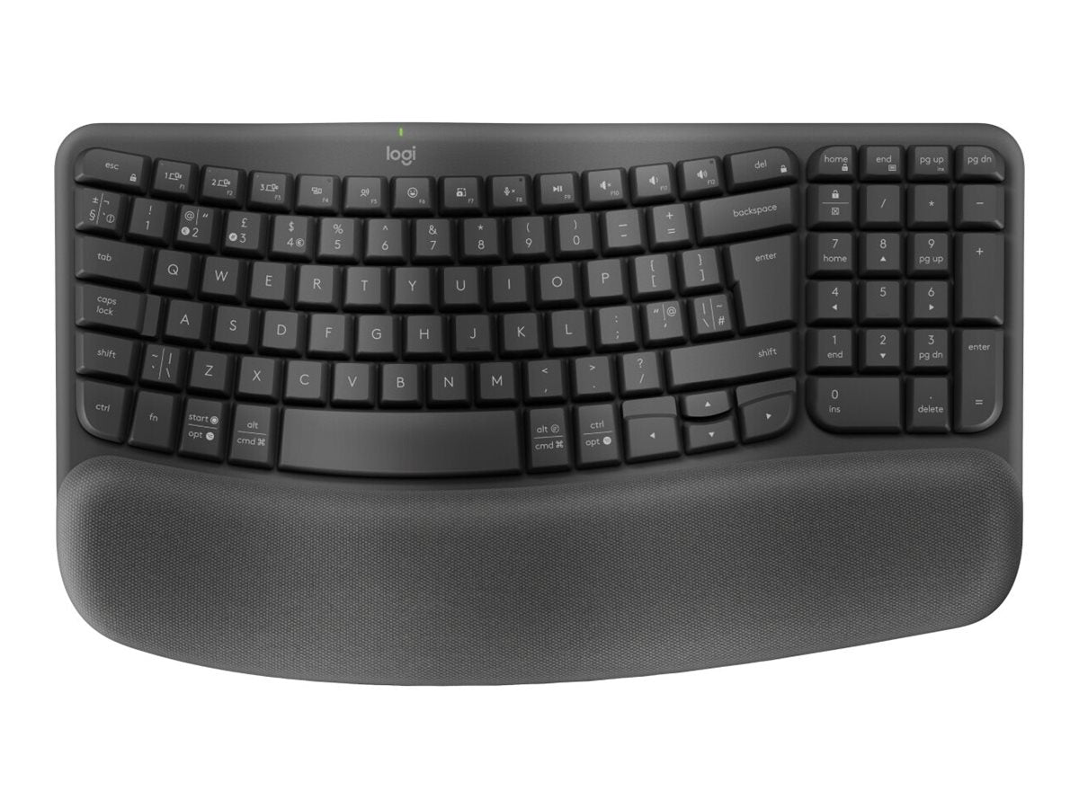 LOGITECH Wave Keys für Business Tastatur Seitenansicht
