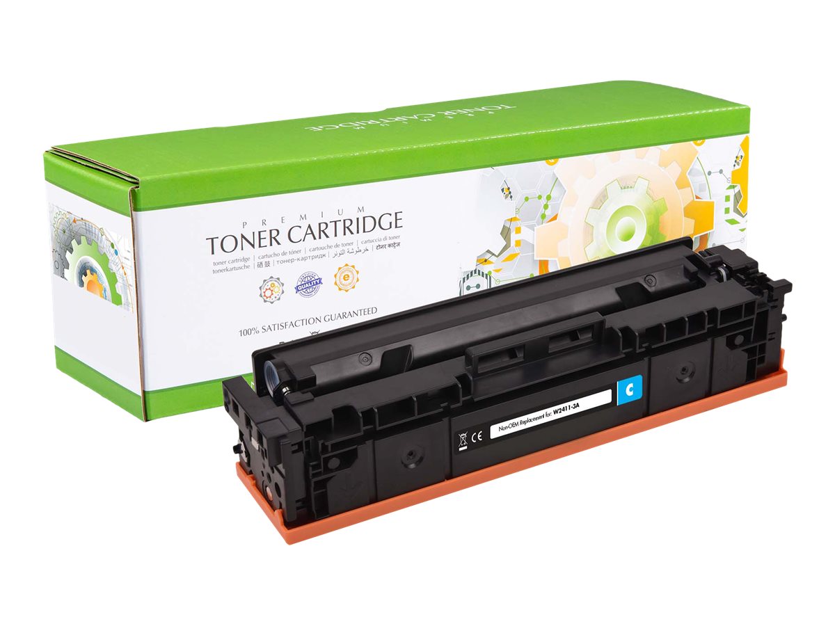 STATIC CONTROL Tonerpatrone HP W2411A cyan Vorderansicht