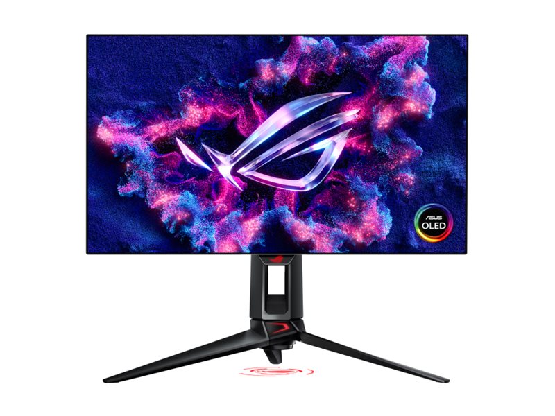 ASUS ROG Swift OLED PG27AQDP Monitor Seitenansicht
