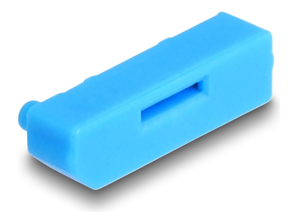 DELOCK 10 Port Blocker für DisplayPort Buchse - Vorderansicht